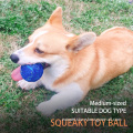 Squeaky ball TPR Dog Toys Funny Teeth Cleaning Toys Floationg Ball Toy